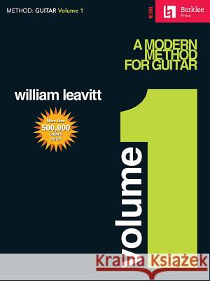 A Modern Method for Guitar Hugo                                     William Leavitt William Leavitt 9780876390139 Berklee Press Publications