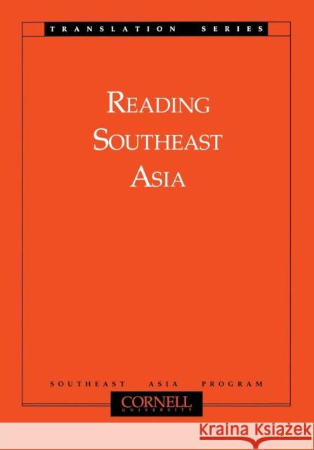 Reading Southeast Asia Takashi Shiraishi 9780877274001