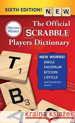 The Official Scrabble Players Dictionary Merriam-Webster 9780877795964 Merriam-Webster