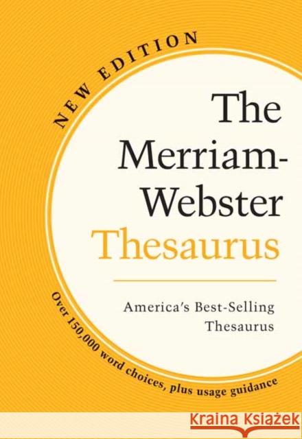 The Merriam-Webster Thesaurus Editors 9780877797371