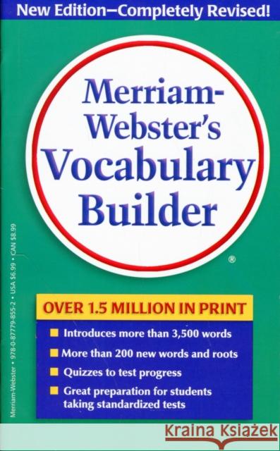 M-W Vocabulary Builder MERRIAM-WEBSTER 9780877798552