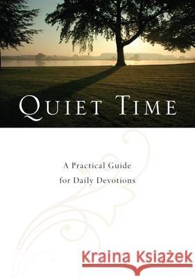 Quiet Time Inter-Varsity 9780877842507 InterVarsity Press