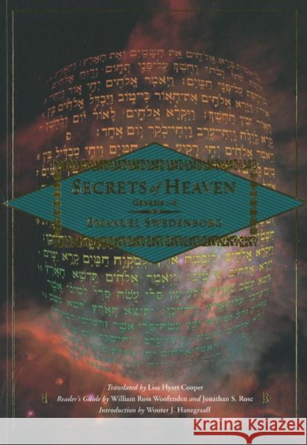 Secrets of Heaven Vol. 1 Emanuel Swedenborg Dr Wouter Hanegraaff William Ross Woofenden 9780877855040