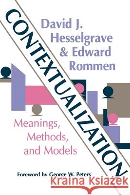 Contextualization David J. Hesselgrave Rommen /Hess 9780878087754