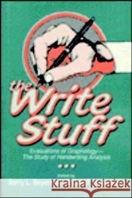 Write Stuff Beyerstein, Barry L. 9780879756130 Prometheus Books