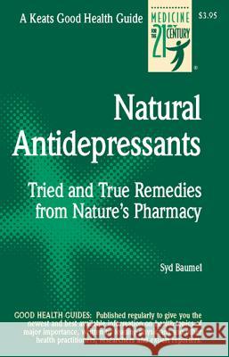 Natural Antidepressants Syd Baumel 9780879839000