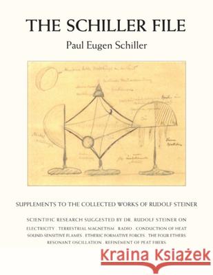 The Schiller File: Supplements to the Collected Works of Rudolf Steiner Schiller, Paul-Eugen 9780880107204 Steinerbooks