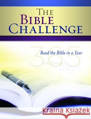 The Bible Challenge: Read the Bible in a Year Marek P. Zabriskie 9780880283502 Forward Movement of the Episcopal Church