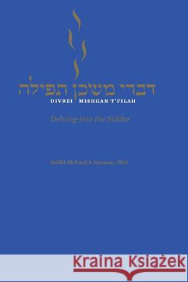 Divrei Mishkan t'Filah: Delving Into the Siddur Richard S. Sarason 9780881233117