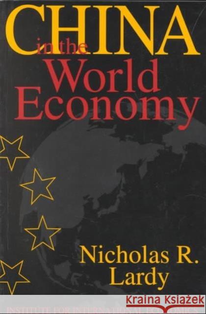 China in the World Economy Nicholas R. Lardy 9780881322002