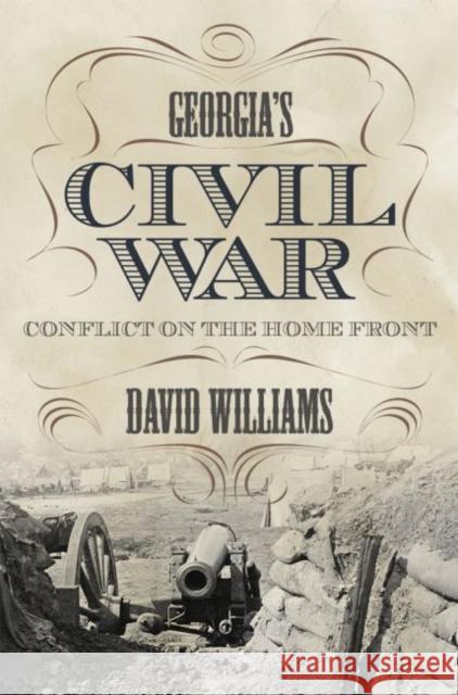 Georgia's Civil War: Conflict on the Home Front David Williams 9780881466317