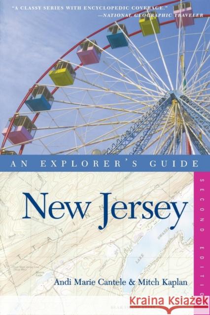 Explorer's Guide: New Jersey Cantele, Andi Marie 9780881508406 Countryman Press