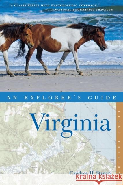 Explorer's Guide Virginia Candyce Stapen 9780881509113 Countryman Press