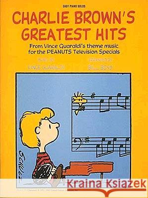 Charlie Brown's Greatest Hits - audiobook Guaraldi, Vince 9780881885842 Hal Leonard Publishing Corporation