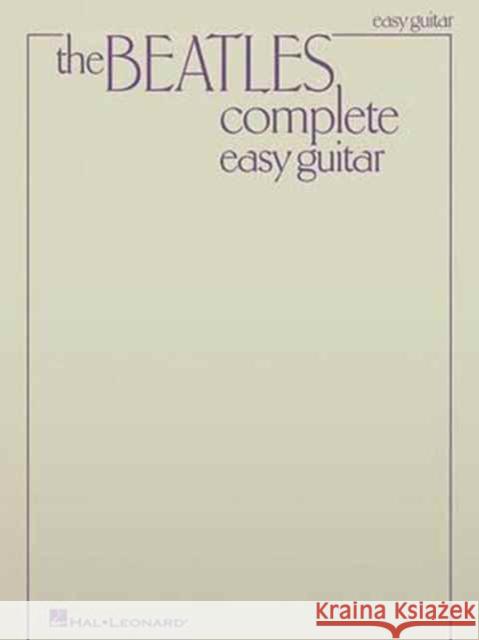 The Beatles Complete - Updated Edition  9780881885958 Hal Leonard Corporation