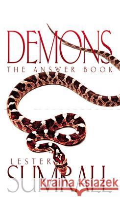 Demons the Answer Book Lester Frank Sumrall 9780883689554 Whitaker House