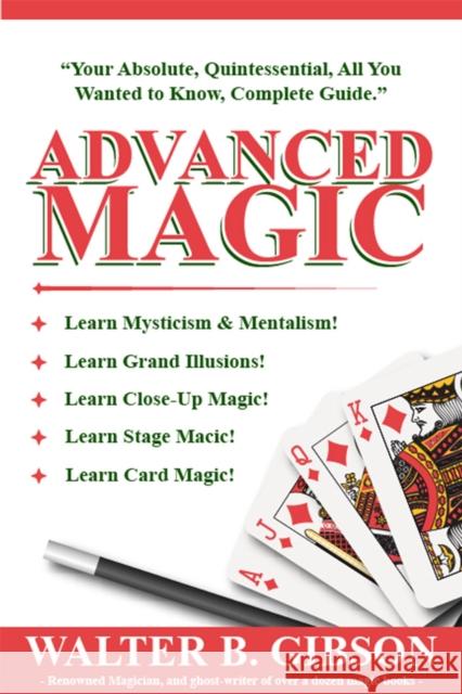 Advanced Magic Walter B. Gibson 9780883910177 Frederick Fell Publishers