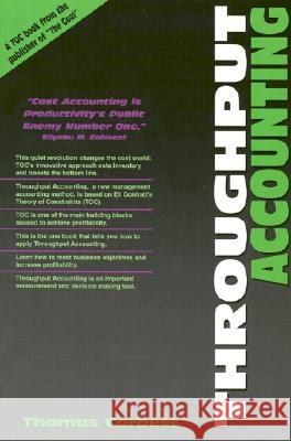 Throughput Accounting Thomas Corbett 9780884271581