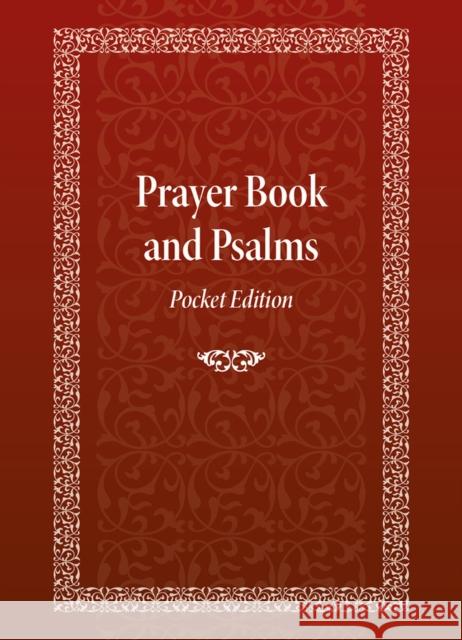 Prayer Book and Psalms: Pocket Edition David Mitchell James Holy Trinity Monastery 9780884653448