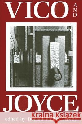 Vico and Joyce Donald Phillip Verene 9780887065019 State University of New York Press