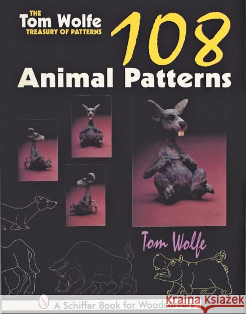 Tom Wolfe Treasury of Patterns: 108 Animal Patterns Wolfe, Tom 9780887409622 