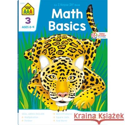 Math Basics 3 Ages 8-9 Barbara Bando Irvin 9780887431395 School Zone