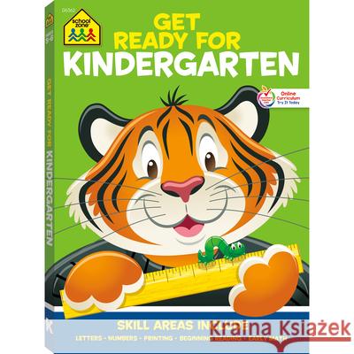 School Zone Get Ready for Kindergarten Workbook Zone, School 9780887436802 School Zone