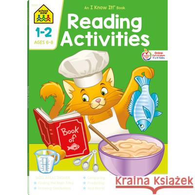 School Zone Reading Activities Grades 1-2 Workbook School Zone 9780887438417
