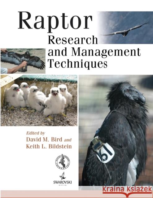 Raptor Research and Management Techniques  9780888396396 HANCOCK HOUSE PUBLISHERS LTD ,CANADA