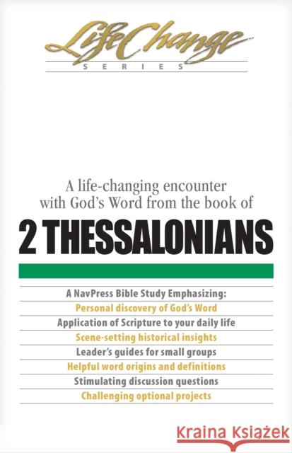 2 Thessalonians Nav Press 9780891099925 Navpress Publishing Group
