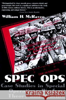 Spec Ops: Case Studies in Special Operations Warfare: Theory and Practice William McRaven 9780891416005