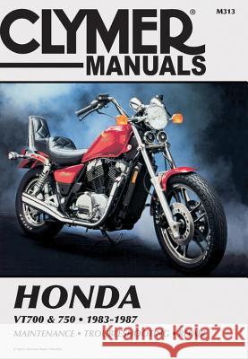 Honda VT700 & 750 83-87 Ed Scott 9780892874088 Clymer Publishing