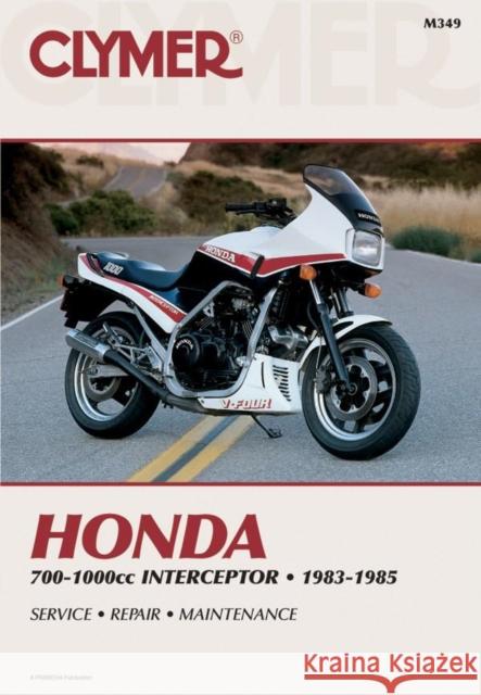 Honda 700-1000cc Intrceptr 83-85 Ed Scott 9780892875191 Clymer Publishing