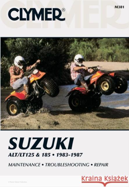 Suzuki Alt/Lt125 & 185 83-87 Clymer                                   Ed Scott 9780892875238 Clymer Publishing