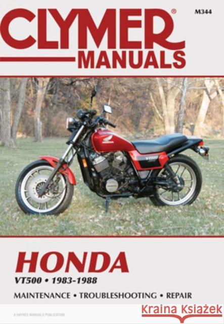 Honda VT500 Motorcycle (1983-1988) Service Repair Manual Haynes Publishing 9780892876327 Clymer Publishing