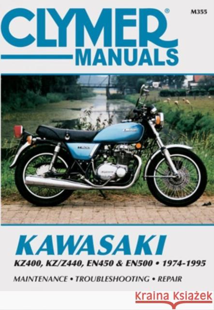 Kawasaki KZ400/Z440 EN450/500 74-95  9780892876792 Clymer Publishing