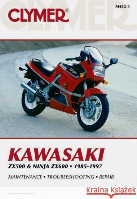 Kawasaki Zx500 & 600 Ninja 85-97 Clymer 9780892876969 Clymer Publishing