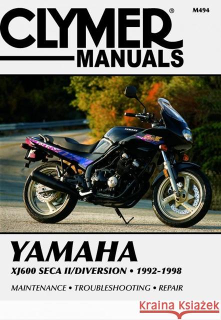 Yamaha Xj600 Seca II 92-98 Clymer 9780892877317 Clymer Publishing