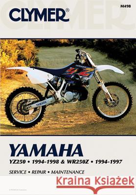 Yamaha Yz250 1994-1998 Clymer 9780892877478 Clymer Publishing