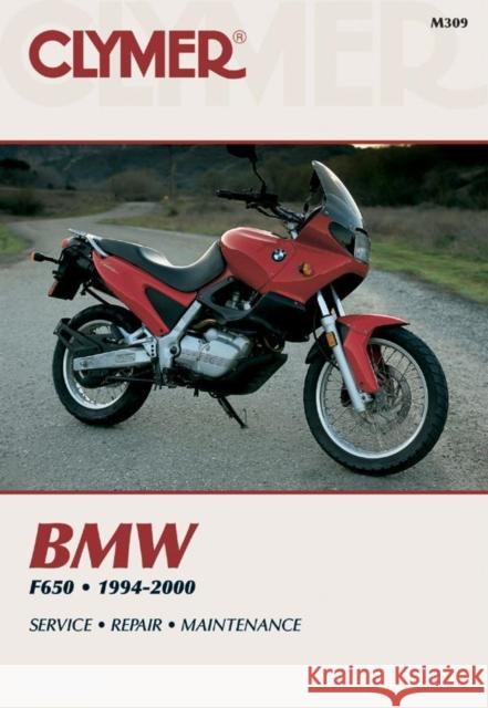 BMW F650 Funduro Motorcycle (1994-2000) Service Repair Manual Haynes Publishing 9780892878024 Clymer Publishing