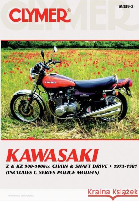 Kawasaki Z & KZ 900-1000 Cc Chain Ed Scott 9780892878376 Clymer Publishing