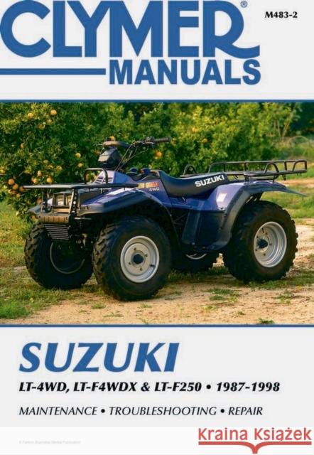 Suzuki LT-4WD, LT-F4WDX & LT-F250 ATV (1987-1998) Service Repair Manual Haynes Publishing 9780892878666 Haynes Publishing Group