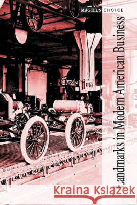 Landmarks in Modern American Business Salem Press 9780893561352 Salem Press