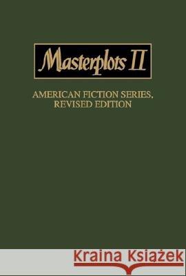 Masterplots II: American Fiction Series, REV Ed Salem Press 9780893568719 Salem Press