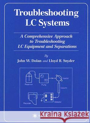 Troubleshooting LC Systems: A Comprehensive Approach to Troubleshooting LC Equipment and Separations Dolan, John W. 9780896031517