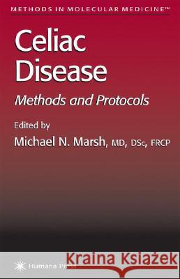 Celiac Disease: Methods and Protocols Marsh, Michael N. 9780896036505