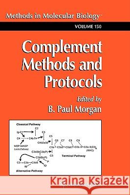 Complement Methods and Protocols B. Paul Morgan 9780896036543