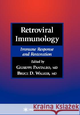 Retroviral Immunology Pantaleo, Giuseppe 9780896036758 Humana Press