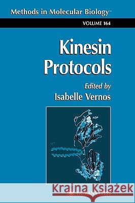Kinesin Protocols Isabelle Vemos Isabelle Vernos 9780896037663 Humana Press