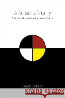 A Separate Country: Postcoloniality and American Indian Nations Cook-Lynn, Elizabeth 9780896727250 Texas Tech University Press